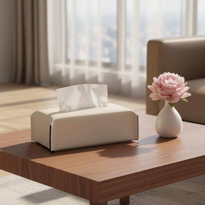 [C] Luxury Tissue Box Leather  - Agar Tissue Culture incelemesi ve fiyatı