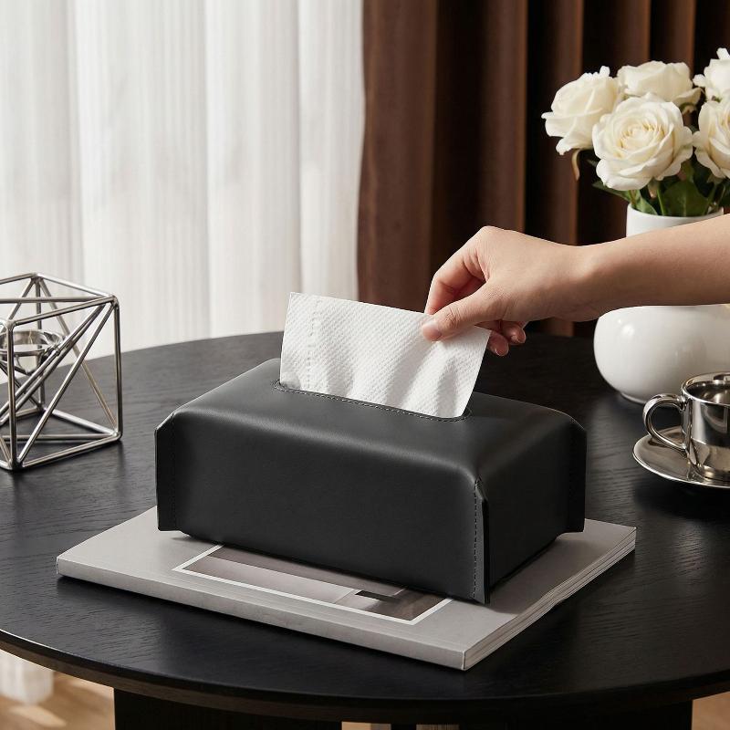 [C] Luxury Tissue Box Leather  - Agar Tissue Culture incelemesi ve fiyatı