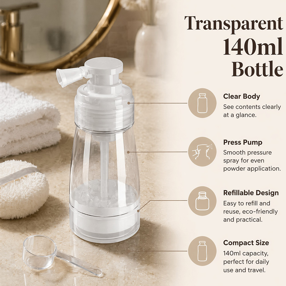 140ml Press-Type Dry Powder Sp - Misting Bottle Fine incelemesi ve fiyatı