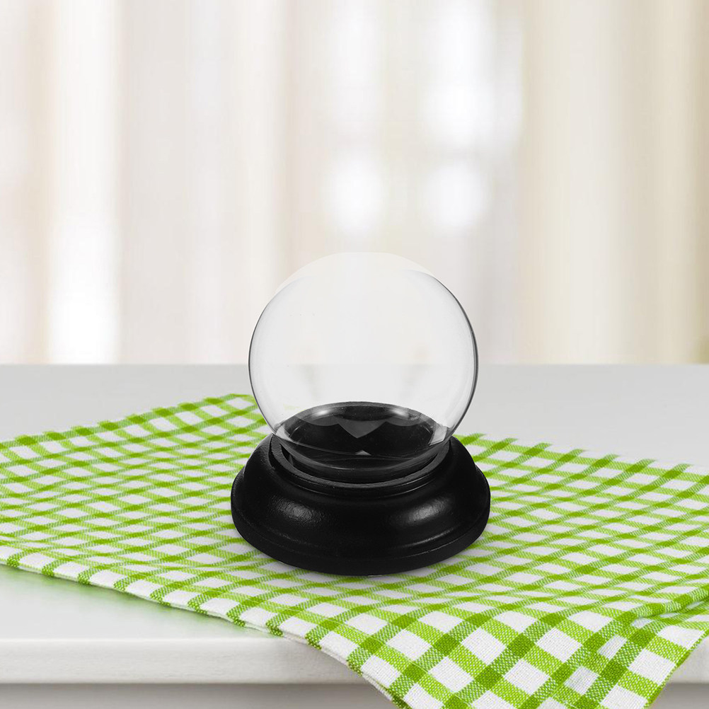 Empty Fillable Glass Snow Glob - Plastic Dome Clear incelemesi ve fiyatı