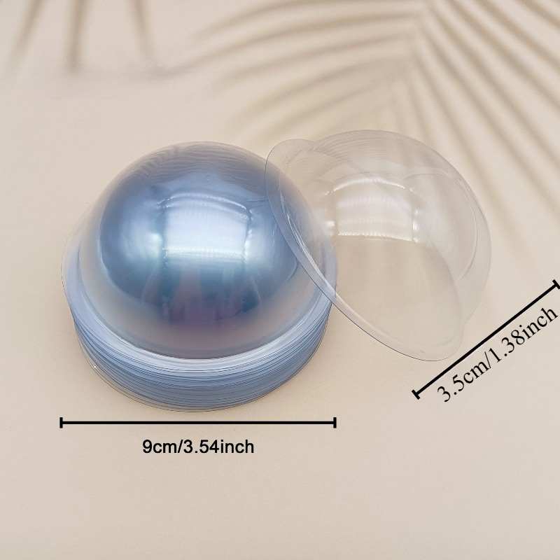 10pcs/set DIY Plastic Candy Do - Plastic Dome Clear incelemesi ve fiyatı