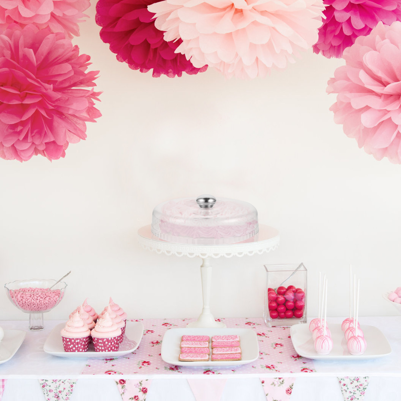 1Pcs Clear Food Cover Cake Dom - Plastic Dome Clear incelemesi ve fiyatı