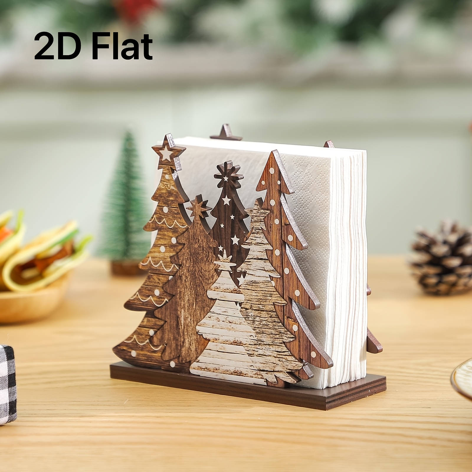1pc 2D Flat Christmas Tree Tis - Agar Tissue Culture incelemesi ve fiyatı