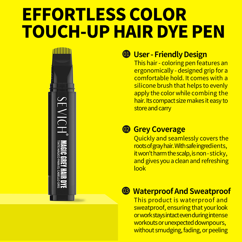 Temporary Hair Dye Pen Comb In - Root Stimulator Liquid incelemesi ve fiyatı